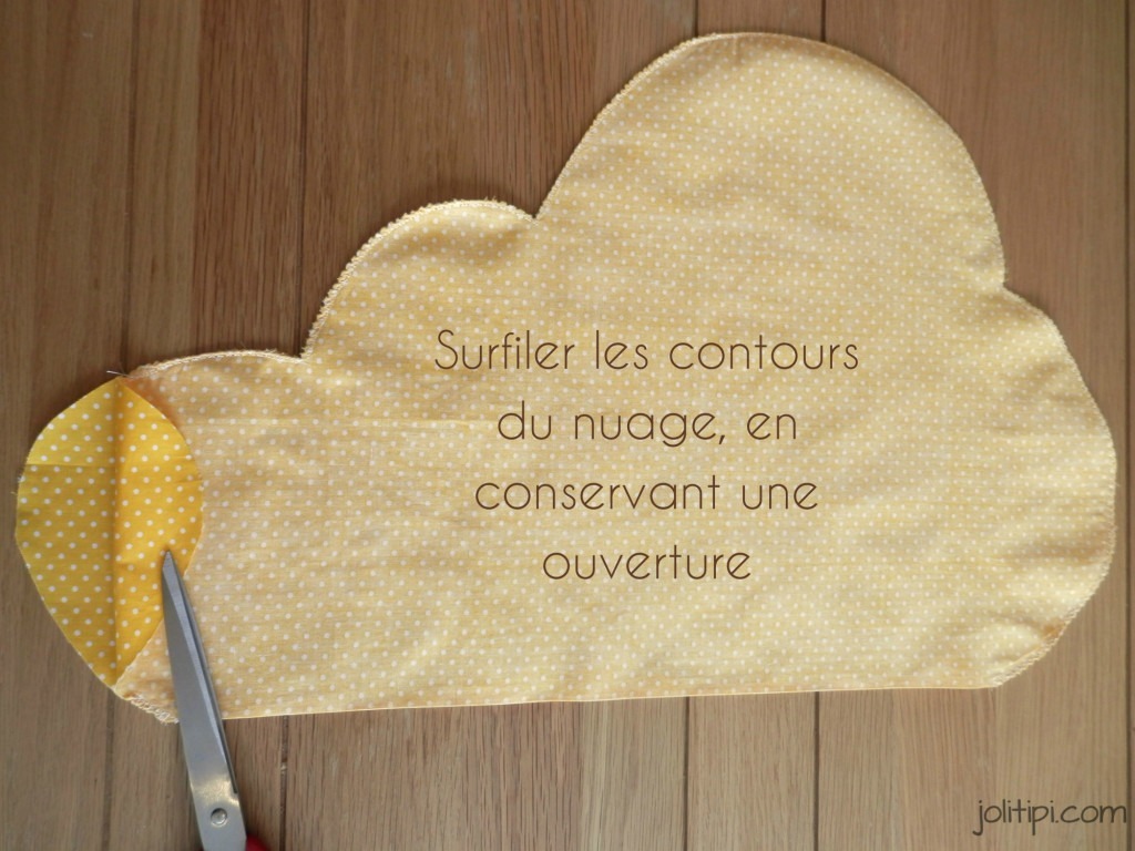 fabriquer un coussin nuage