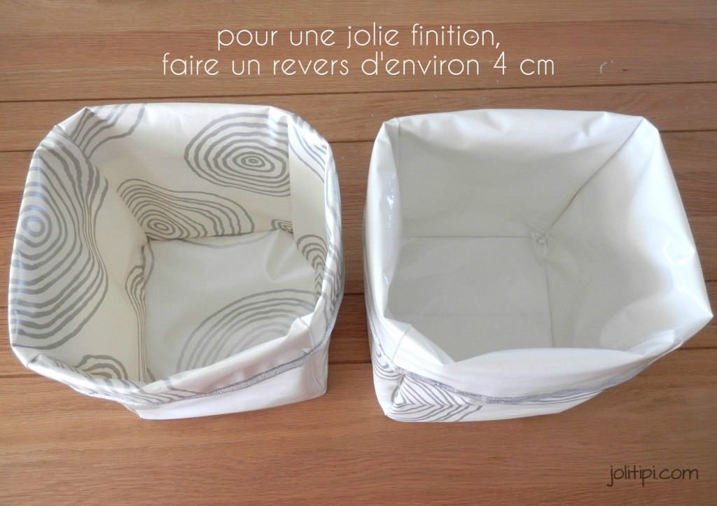 paniers de rangement en tissu