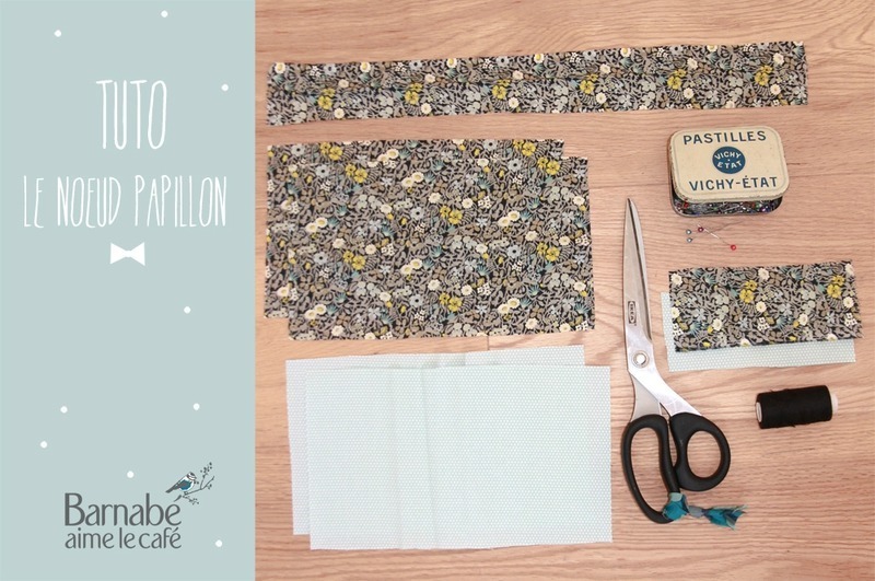 DIY tuto noeud papillon pour homme