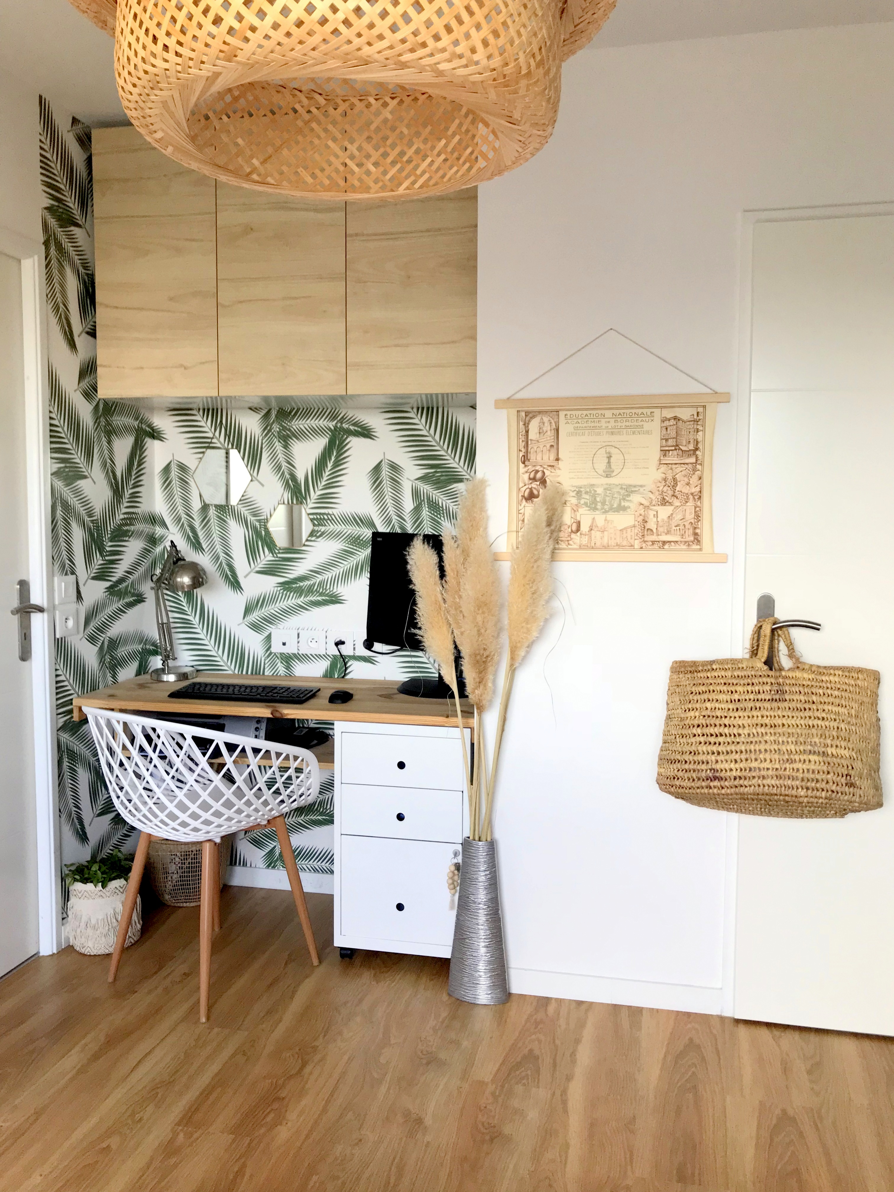 Relooking Un mini bureau à la maison - Joli Tipi