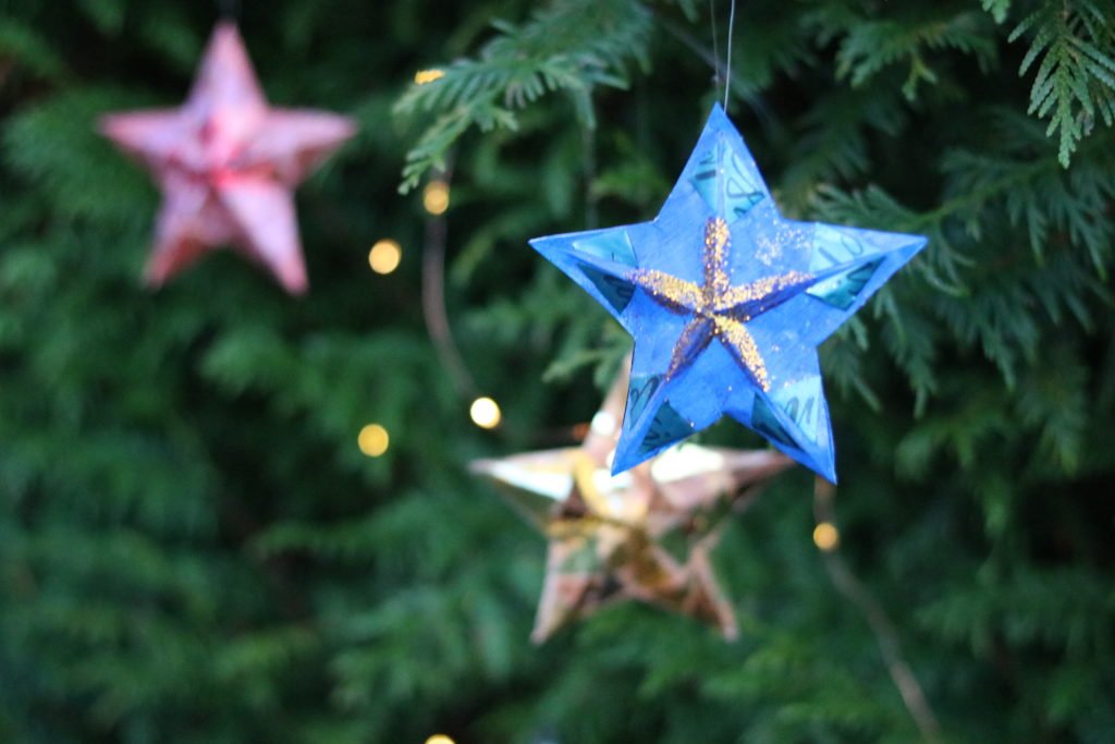 diy enfant étoiles de noel