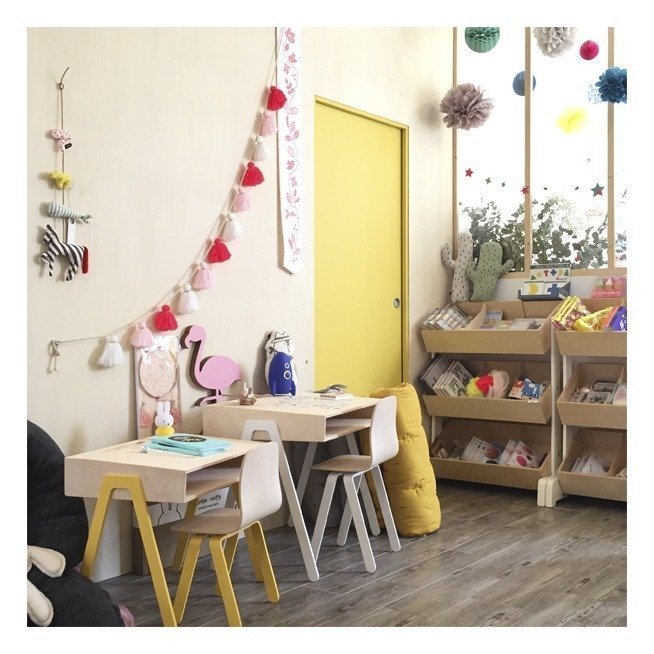 bureau enfant maternelle bois