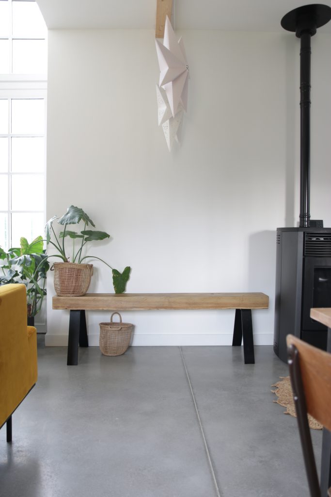 Déco style industriel banc DIY