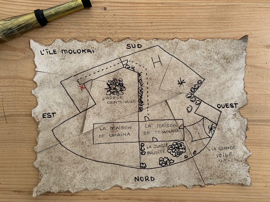 DIY carte au trésor