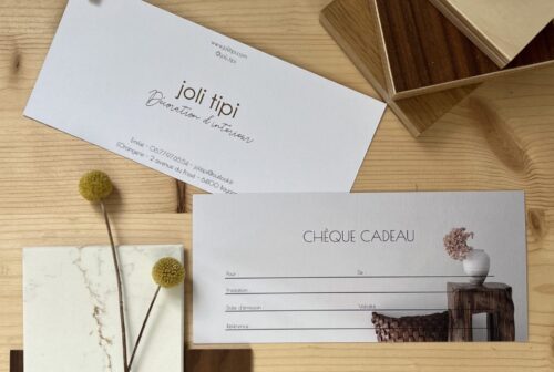 carte-cadeau, chèque cadeau, bon cadeau, coaching deco décoration d'intérieur Joli Tipi