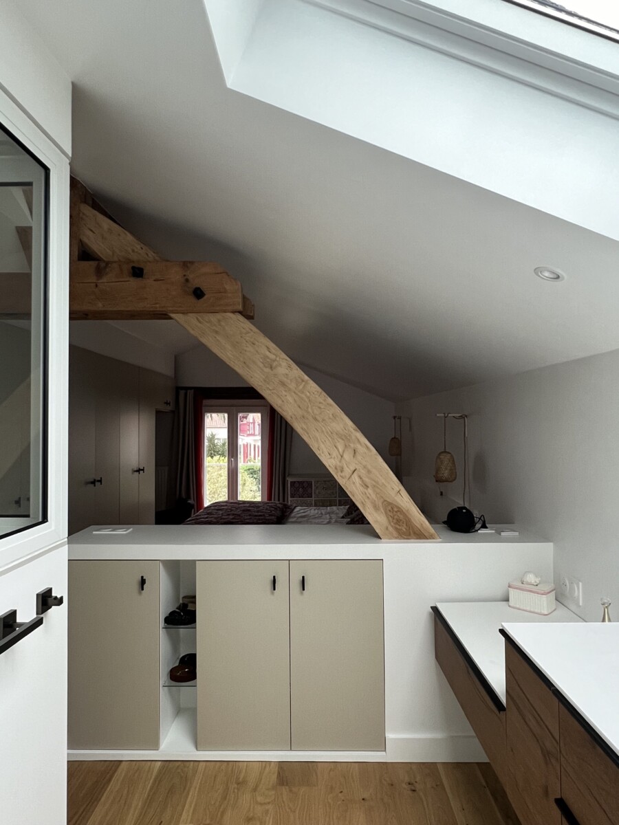 suite parentale sous les toits rénovation