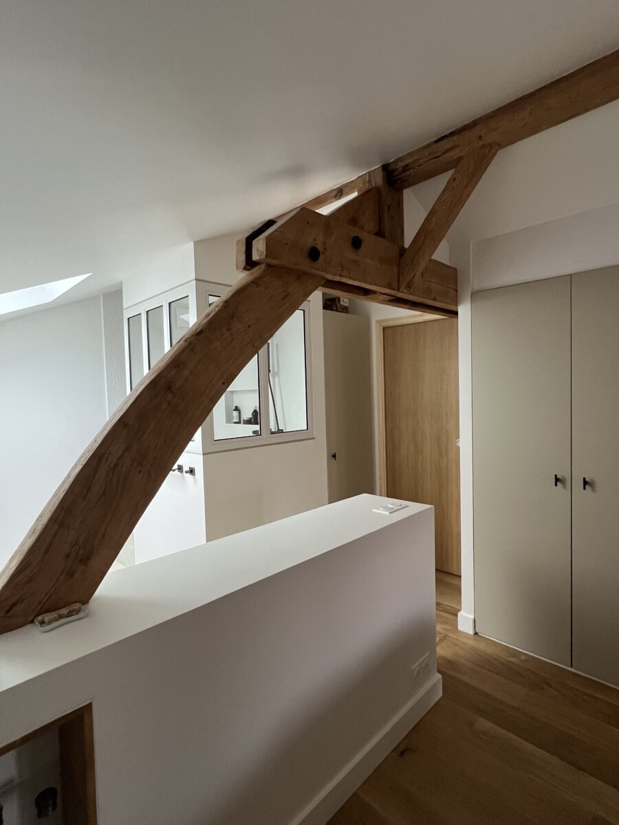 suite parentale sous les toits rénovation