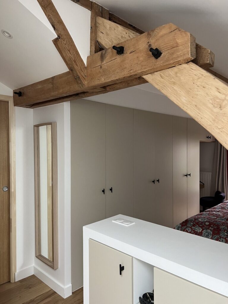 suite parentale sous les toits rénovation