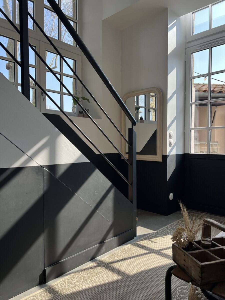 miroir entrée de maison