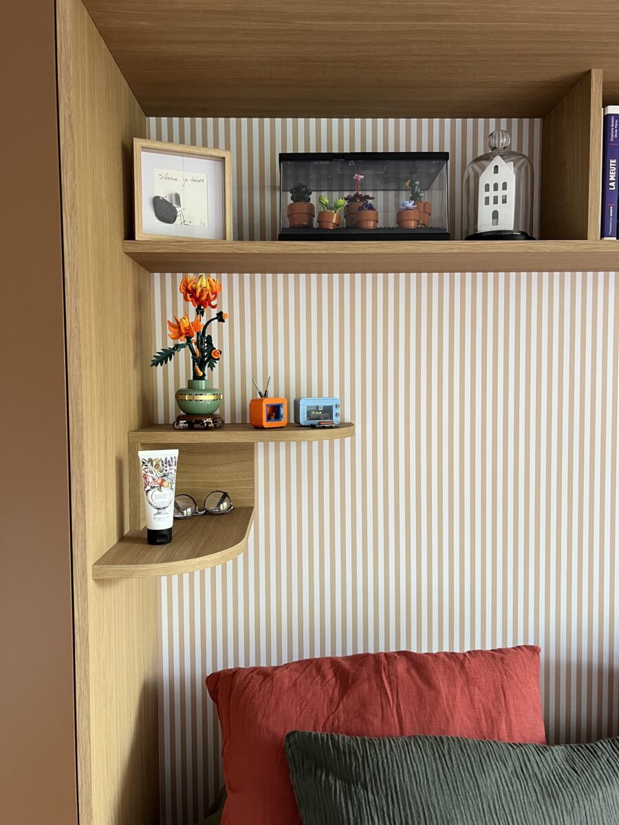 chambre idée de décoration papier peint