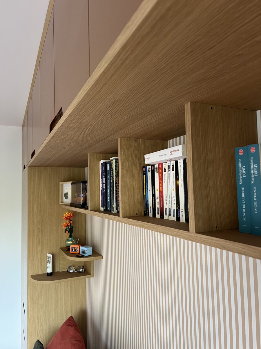 lit pont dressing sur mesure
