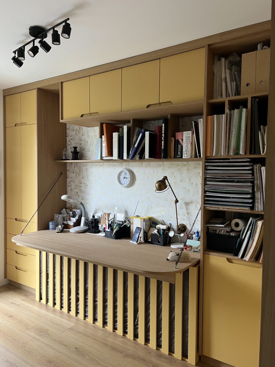 bureau chambre d'amis mobilier sur mesure