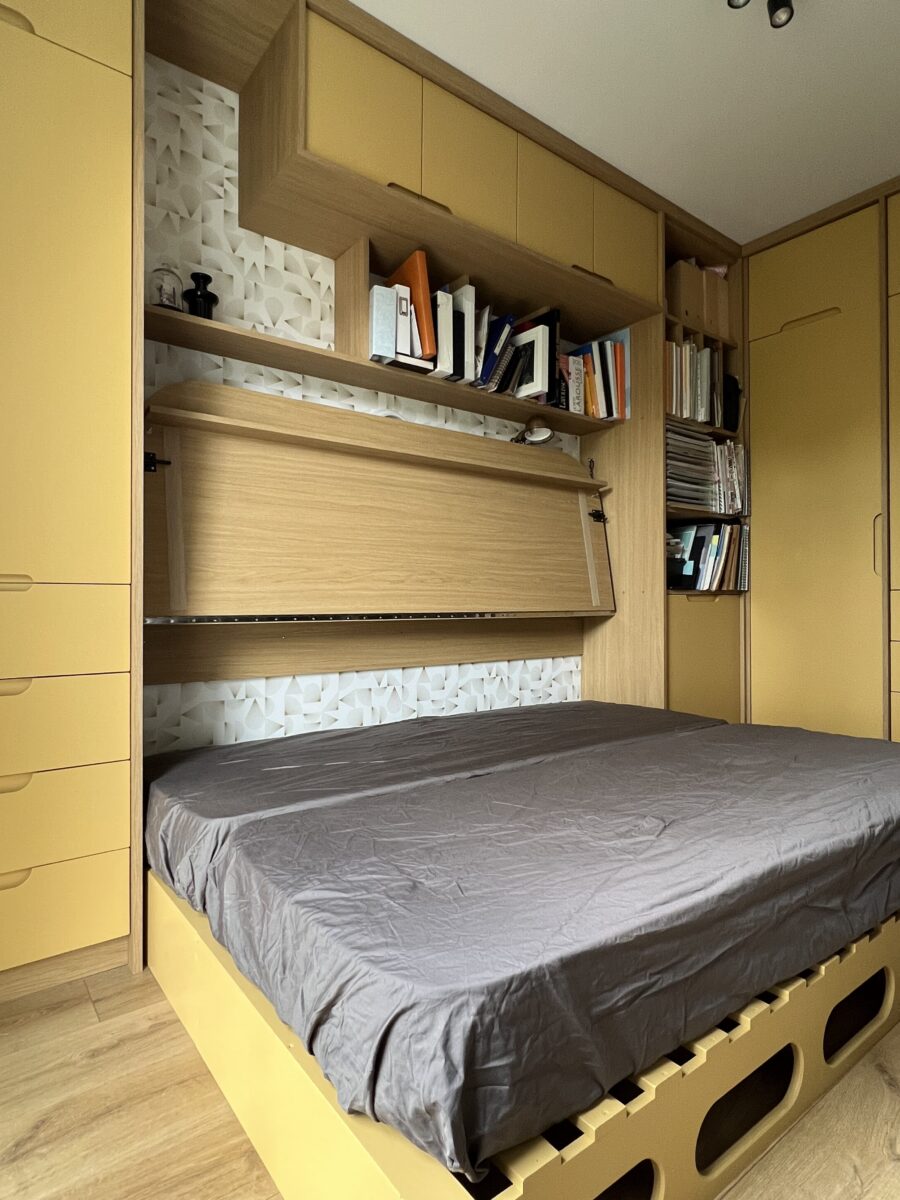 lit escamotable bureau meuble sur mesure